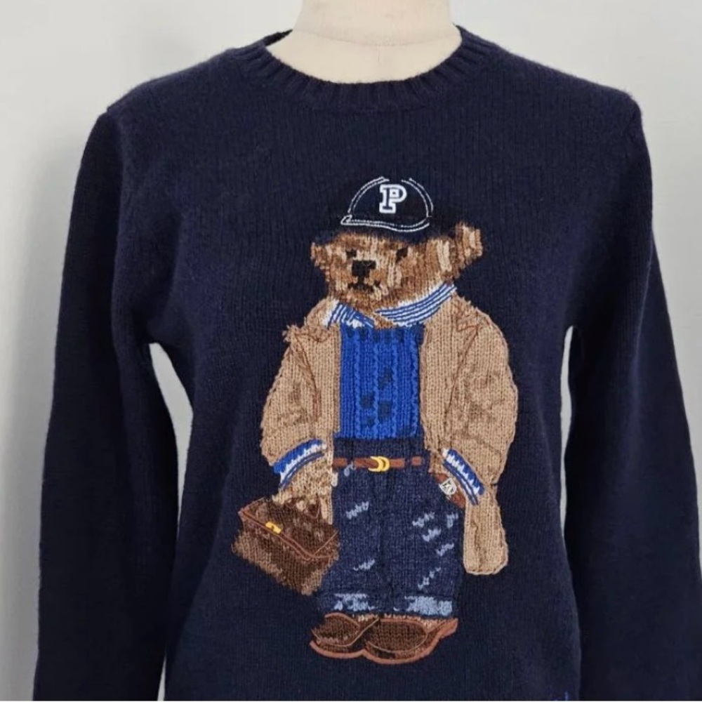 Ralph Lauren teddy bear sweater